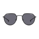 CARRERA DUCATI Carduc 036/S 807/IR Sunglasses (Unisex) — 52/21/140, Polarized Grey Lenses, Black Metal Frame
