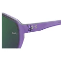 Under Armour Gameday Men's Sunglasses — Purple Frame, Gradient Lens, UV400 (Lens/Bridge/Temple 99/16/130 mm)
