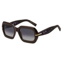 BOSS Women's Sunglasses BOSS1732GS09Q (54/20/145) — Brown Acetate Frame, Grey Lenses, Category 2