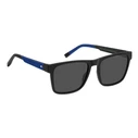 Tommy Hilfiger Men's Sunglasses TH-2144-S D51/IR (55/19/145) Black Frame Grey Lens