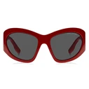 Marc Jacobs Women's Sunglasses MARC 773/S C9A/IR - Red Acetate Frame, Grey Photochromic Lenses, 62/18/120 mm