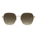 Tommy Hilfiger Women's Sunglasses TH-2150-S-84E – Beige Metal Frame, Brown Gradient Lenses