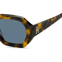 Tommy Hilfiger Women's Sunglasses TH-2155-S-EPZ (52/20/140) – Acetate Frame, Blue Lenses, UV400, Category 2
