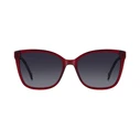 Carolina Herrera Women Sunglasses HER0273/S LHF (56/17/145) – Red acetate frame, Grey gradient lenses (Category 3)