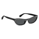 THE MARC JACOBS Women's Sunglasses MARC 797/S 7C5 (54/20/135) Black Acetate Frame, Grey Lenses, Category 3 UV400