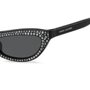 THE MARC JACOBS Women's Sunglasses MARC 797/S 7C5 (54/20/135) Black Acetate Frame, Grey Lenses, Category 3 UV400