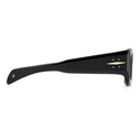 David Beckham Men's Sunglasses DB-7131-S-WR7 – Acetate Black Frame, Mirrored Category 3 Green Lens, Size 52/22/140 mm