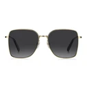 Marc Jacobs Women's Sunglasses MARC 829/S RHL (58/17/145) – Gold Metal Frame, Grey Lenses (Category 3 degraded)