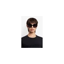Marc Jacobs Women's Sunglasses MARC 808/S 086GB - Acetate Tortoiseshell Frame, Grey Gradient Lenses (57/23/130 mm)