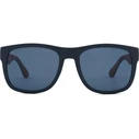 Tommy Hilfiger Men's Sunglasses TH1556/N/S 8RU - Navy Blue Plastic Frame, Blue Lenses, 56/18/140 mm