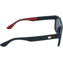Tommy Hilfiger Men's Sunglasses TH1556/N/S 8RU - Navy Blue Plastic Frame, Blue Lenses, 56/18/140 mm
