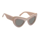 Marc Jacobs Women's Sunglasses MARC 798/S 3DVIR — Acetate Pink Cat Eye Frame, Grey Lenses (48/24/140)