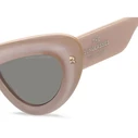 Marc Jacobs Women's Sunglasses MARC 798/S 3DVIR — Acetate Pink Cat Eye Frame, Grey Lenses (48/24/140)