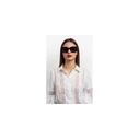 Carolina Herrera Women Sunglasses HER 0313/S 086/HA — Acetate Tortoiseshell Frame, Brown Lenses, 49/26/145 mm