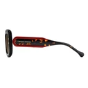 Carolina Herrera Women Sunglasses HER 0313/S 086/HA — Acetate Tortoiseshell Frame, Brown Lenses, 49/26/145 mm