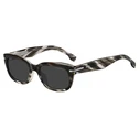 HUGO BOSS BLACK Men's Sunglasses BOSS1793FSTV7 53/20/150 Brown Acetate Frame Grey Lenses Category 3