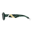 MISSONI Women's Sunglasses MIS0220/S 1ED (52/20/140) - Acetate Frame Green, Grey Lenses, Category 3