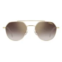 Carrera Unisex Sunglasses CARRERA 303/S VVP/YK — Aviator, Photochromic Gold/Gray Lenses, Metal Frame (53/19/145)