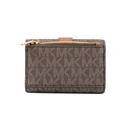 Michael Kors Μικρό Γυναικείο Πορτοφόλι Καφέ 35S5GGRK4B-BRO