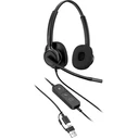 HP POLY MISSION 425 CL AI NOISE - VOIP Headset with AI Noise Cancellation