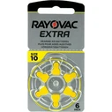 RAYOVAC Μπαταρίες ακουστικών βαρηκοΐας 10MF mercury free 1.45V 6τμχ