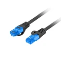 Καλώδιο Δικτύου Lanberg Patchcord S/FTP CAT.6A 1.5M Black LSZH