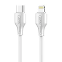 LDNIO Καλώδιο Lightning σε USB-C LC121I 30W PD 1m Λευκό