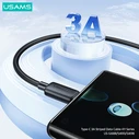 USAMS USB-C to USB Cable US-SJ693 3A 480Mbps 2m Black