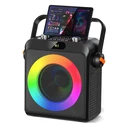 JYX Φορητό Ηχείο T19 T με 2 Μικρόφωνα 18W 3000mAh LED Μαύρο