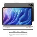TECLAST tablet T60 12 HD 8 256GB Android 13 4G 8000mAh γκρι