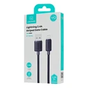 USAMS Καλώδιο Lightning σε USB US-SJ689 2.4A 480Mbps 1m Μαύρο
