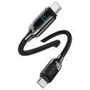 USAMS USB C Cable SJ742 100W 480Mbps 1.2m Black