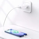 USAMS Wall Charger SCXLTZ02 with USB C Cable USB 18W White