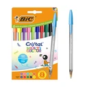 BIC Στυλό Διαρκείας Cristal Multicolour 1.6mm 10 τεμάχια