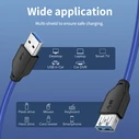 USB 3.0 Extension Cable CABLETIME CT-C160-U3-AMAF 5Gbps 2m Blue