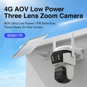 VSTARCAM Smart Solar Camera BG621TR Triple Lens 3MP 4G PTZ IP66