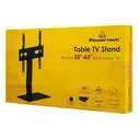 POWERTECH Tabletop TV Stand PT-1445 for 32 to 65 inches up to 40 kg