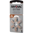 RAYOVAC μπαταρίες ακουστικών βαρηκοΐας 312MF mercury free 1.4V 6τμχ