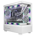 Κουτί Η/Υ Armaggeddon Rgb M-Atx Dual Chamber Gaming Aquaron Duplex Pro White
