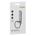 GOOBAY USB hub 4 θυρών USB 3.2 USB-C γκρι