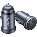 USAMS Car Charger CC321 USB C 30W Grey