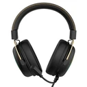 SADES Gaming Headset Alchemist USB 50mm V7.1 Surround ENC RGB Μαύρο