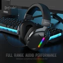 SADES gaming headset Defender ασύρματα και ενσύρματα RGB μαύρο