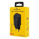 POWERTECH Wall Charger PT-1501 65W GaN USB USB-C Black