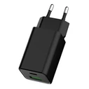 POWERTECH Wall Charger PT-1501 65W GaN USB USB-C Black