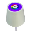 POWERTECH LED επιτραπέζιο φωτιστικό HLL-0196 RGB ρυθμιζόμενο επαναφορτιζόμενο λευκό