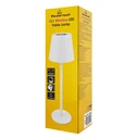 POWERTECH LED επιτραπέζιο φωτιστικό HLL-0196 RGB ρυθμιζόμενο επαναφορτιζόμενο λευκό