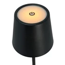 POWERTECH LED επιτραπέζιο φωτιστικό HLL-0193 ρυθμιζόμενο επαναφορτιζόμενο μαύρο