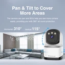 VSTARCAM Smart Camera CS995 3MP WiFi PTZ SD