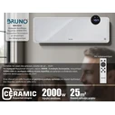 BRUNO κεραμικό αερόθερμο BRN-0258 2000W IP22 με ανεμιστήρα